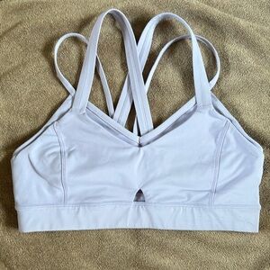 Pale purple Lululemon bra